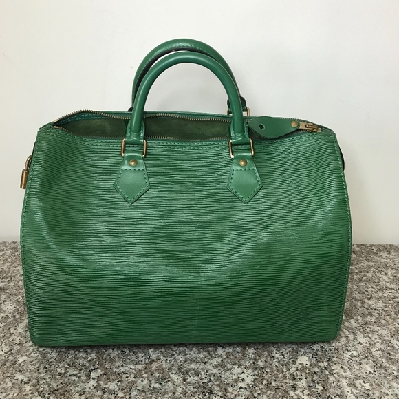 Louis Vuitton Handbags - Louis Vuitton Epi Speedy 30 satchel bag